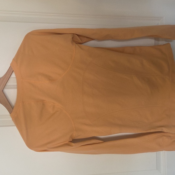 Athleta Momentum Seamless Long Sleeve (Coral Color) - Picture 3 of 6